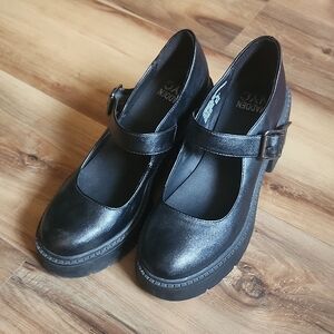 MADDEN Black Mary Jane Platform Shoes